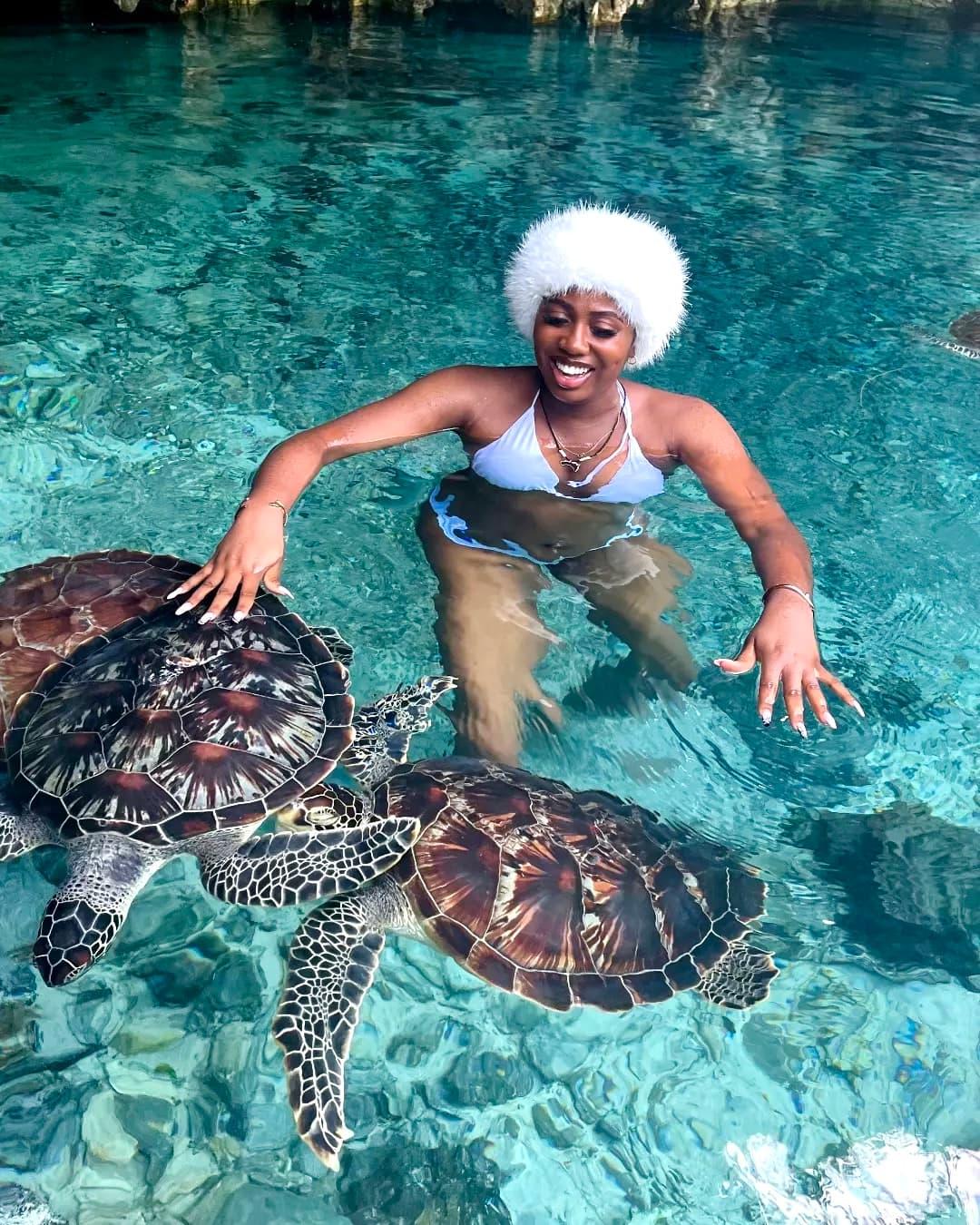 Swim with Turtles at Salaam Cave